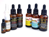 Kure it RX9 bible healing oil with Oil of Elijah & good samaritan blend + v-shield nasal 30ml glass dropper option